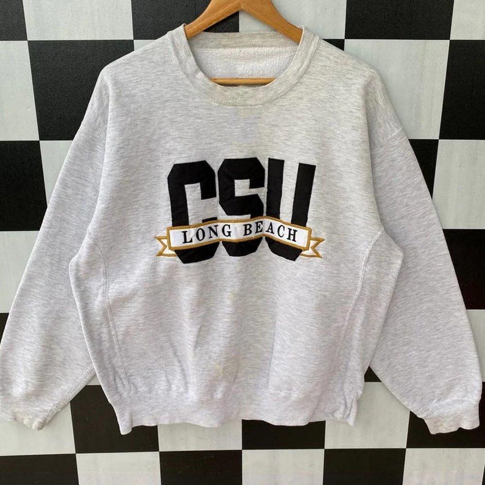 Retro 90S California State University Long Beach California Shirt Sweatshirt